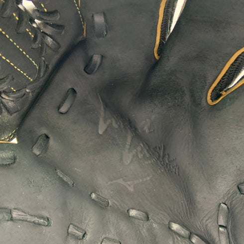 ミズノ MIZUNO ランドラッシュ 異彩 1AJGR18500 軟式 大人 一般 オールラウンド グローブ グラブ 右投げ 中古品 野球 8519