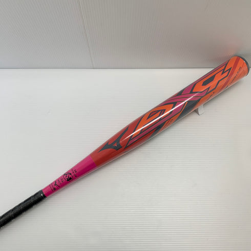 ミズノ MIZUNO AX4 ソフトボール用 大人 一般 FRP製バット 1CJFS32384 トップバランス ケース付き 7523