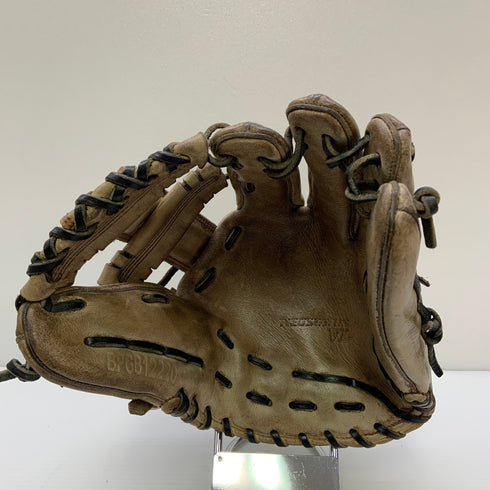 ゼット ZETT BPGB12220 硬式 大人 一般 二塁手・遊撃手用 グローブ グラブ 右投げ 中古品 野球 9208