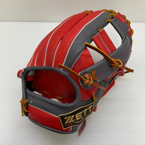 ゼット ZETT プロステイタス PROSTATUS BRGPROB31 軟式 大人 一般 内野手用 グローブ グラブ 右投げ オーダー 中古品 グローブ袋付き 野球 8666