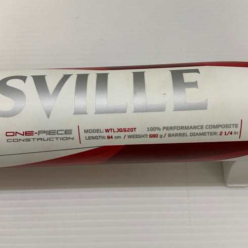 ルイスビルスラッガー Louisville Slugger カタリスト2 ソフトボール用 大人 一般 FRP製バット WTLJGS20T トップバランス 中古 ケース付き 野球 8136