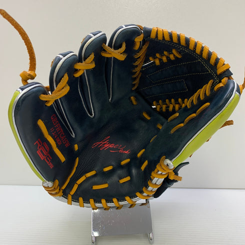 ローリングス Rawlings ハイパーテック 軟式 大人 一般 投手用 グローブ ピッチャー グラブ 左投げ GR5FHTCA15W 中古品 野球 7552