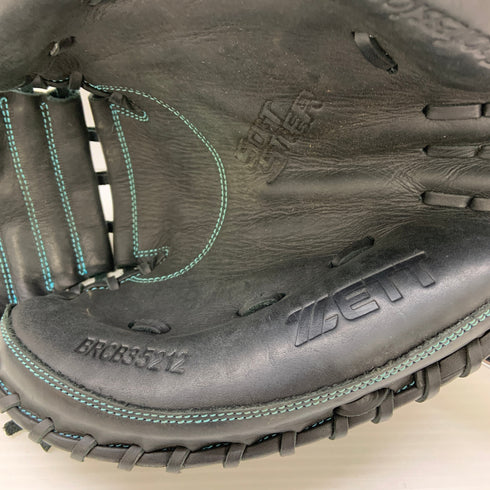 ゼット ZETT SOFT STEER 軟式 大人 一般 キャッチャーミット 捕手 グローブ グラブ 右投げ BRCB35212 中古品 野球 7541