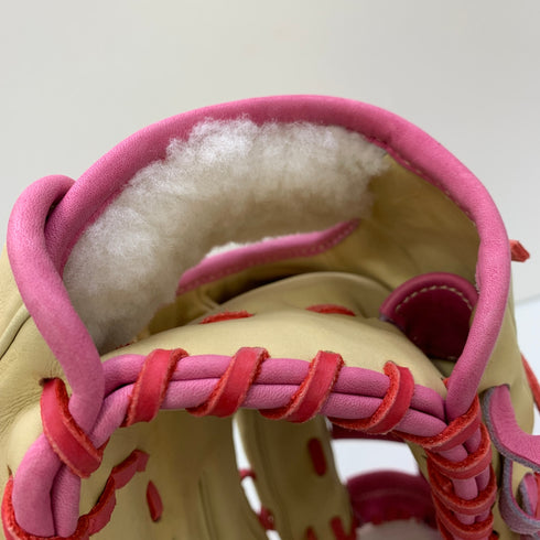 MUJI GLOVE 硬式 大人 一般 外野手用 グローブ グラブ 右投げ 中古品 野球 7686