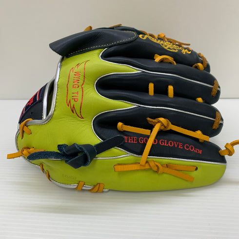ローリングス Rawlings ハイパーテック 軟式 大人 一般 投手用 グローブ ピッチャー グラブ 左投げ GR5FHTCA15W 中古品 野球 7552