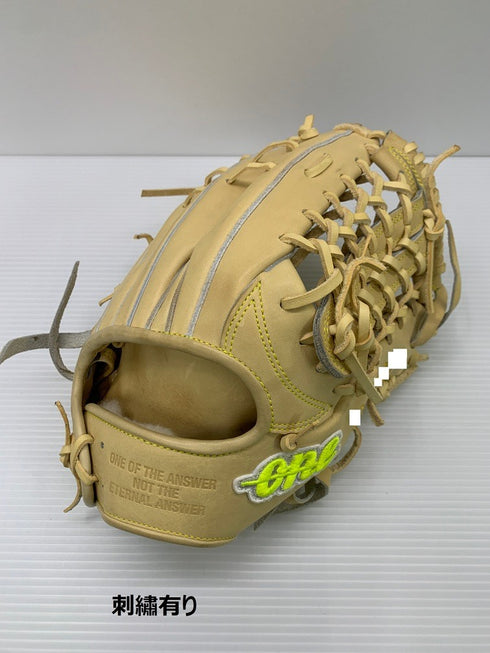 中古品 ワンオブジアンサー ONE OF THE ANSWER 硬式 外野手用グローブ G23 刺繍有り 3674