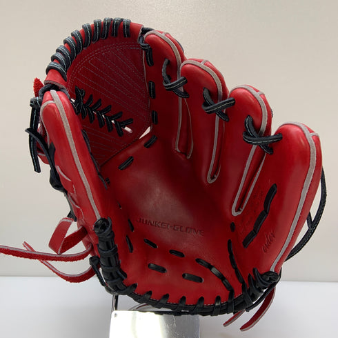 ジュンケイ JUNKEI 軟式 大人 一般 投手用 グローブ ピッチャー グラブ 右投げ JG-121AR 中古品 グローブ袋付き 野球 8329