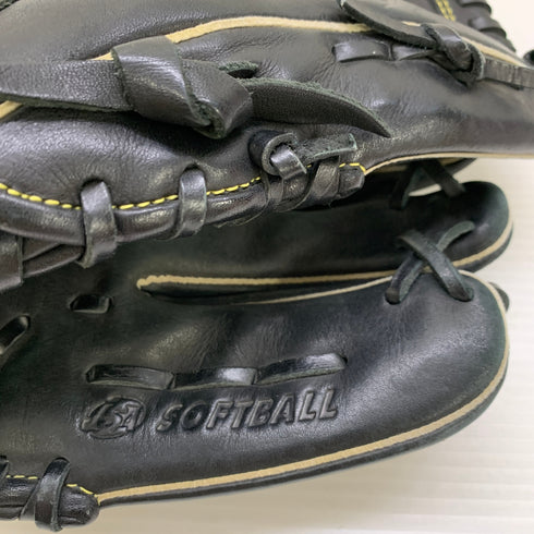 ミズノ MIZUNO SELECT ソフトボール用 大人 一般 内野手用 グローブ グラブ 右投げ 中古品 野球 8092
