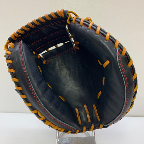 ウィルソン Wilson HTG2BZ 硬式 大人 一般 キャッチャーミット 捕手 グローブ グラブ 右投げ 中古品 野球 9831