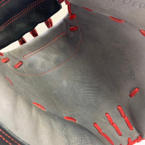 久保田スラッガー KUBOTA SLUGGER スペシャルオーダー 軟式 大人 一般 キャッチャーミット 捕手 グローブ グラブ 右投げ 中古品 野球 8195