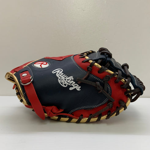ローリングス Rawlings ハイパーテック GR6HTC2AF 軟式 大人 一般 キャッチャーミット 捕手 グローブ グラブ 右投げ 中古品 野球 1465