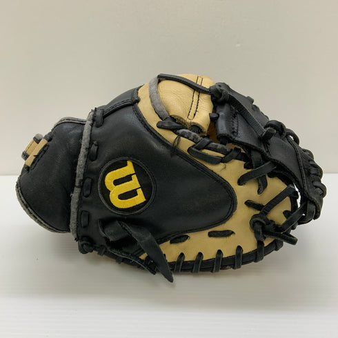 ウィルソン Wilson A600 A0600DPCM 少年軟式 子ども キャッチャーミット 捕手 グローブ グラブ 右投げ 中古品 野球 8589