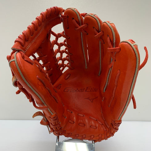 ミズノ MIZUNO グローバルエリート 軟式 大人 一般 外野手用 グローブ グラブ 右投げ 1AJGR20507 中古品 グローブ袋付き 野球 6084