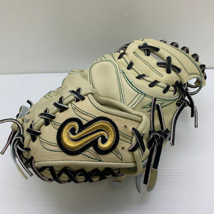 カナメ 要 KANAME TYPE-C100 硬式 大人 一般 キャッチャーミット 捕手 グローブ グラブ 右投げ 中古品 グローブ袋付き 野球 1445