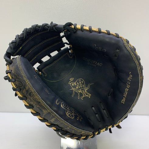 ローリングス Rawlings HOH 軟式 大人 一般 キャッチャーミット 捕手 グローブ グラブ 右投げ GR1FHP2AC 中古品 野球 6538