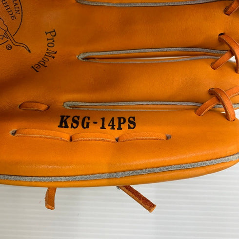 中古品 久保田スラッガー KUBOTA SLUGGER 硬式 オールラウンド用グローブ KSG-14PS 4884