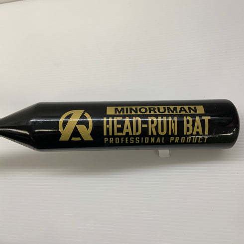 ヘッドランバット X HEAD RUN BAT X ミノルマン トレーニング用 練習 木製バット 中古 野球 7924