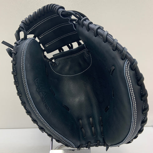 ハタケヤマ HATAKEYAMA 軟式 大人 一般 キャッチャーミット 捕手 グローブ グラブ 右投げ H-DB29AS 中古品 グローブ袋付き 野球 8064