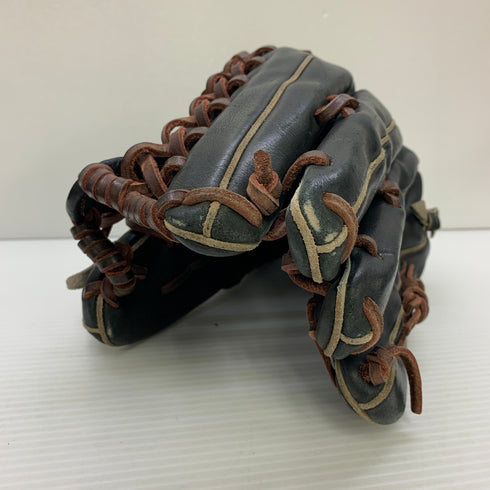 ミズノ MIZUNO ミズノプロ HAGAJAPAN 硬式 大人 一般 外野手用 グローブ グラブ 右投げ オーダー 中古品 グローブ袋付き 野球 7440