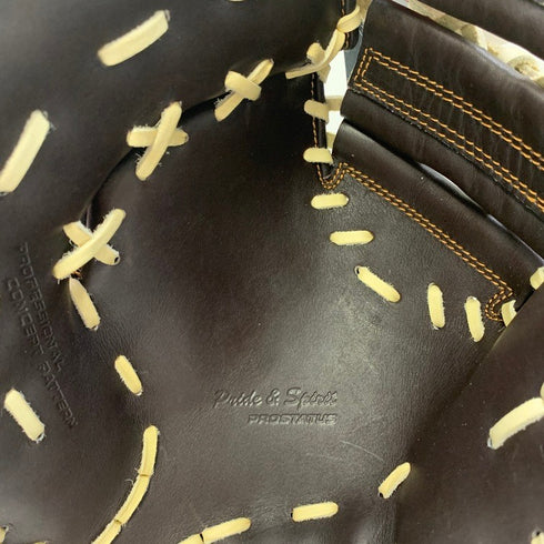 ゼット ZETT プロステイタス 硬式 ファーストミット BPROFM333 ブラウン×パステルブラウン 左投げ 5644