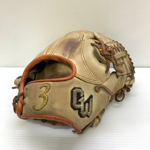 グラブワークス GA90 硬式 大人 一般 内野手用 グローブ グラブ 右投げ 中古品 野球 1204