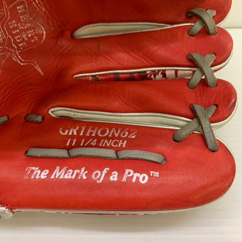 ローリングス Rawlings HOH GR1HON62 軟式 大人 一般 内野手用 グローブ グラブ 右投げ 中古品 野球 1456