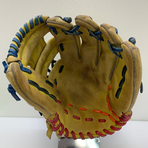 ミズノ MIZUNO グローバルエリート Global Elite 1AJGR21413 軟式 大人 一般 内野手用 グローブ グラブ 右投げ 中古品 野球 1042