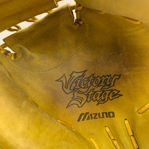 ミズノ MIZUNO ビクトリーステージ 1AJCH51000 硬式 大人 一般 キャッチャーミット 捕手 グローブ グラブ 右投げ 中古品 野球 8524