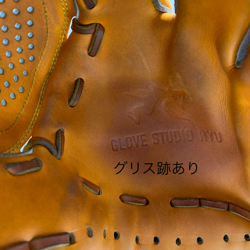 リュウ RYU 硬式 大人 一般 内野手用 グローブ グラブ 右投げ 中古品 野球 7785