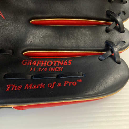 ローリングス Rawlings HOH 軟式 大人 一般 オールラウンド グローブ グラブ 右投げ GR4FHOTN65 中古品 野球 8332