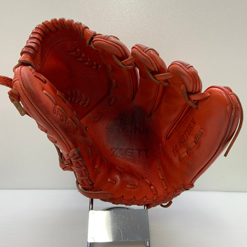 ゼット ZETT プロステイタス 硬式 大人 一般 投手用 グローブ ピッチャー グラブ 右投げ BPG131 中古品 野球 6463
