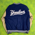 ナイキ NIKE ニューヨークヤンキース NEW YORK YANKEES コラボ 本革スタジャン レザー Lサイズ H-4460