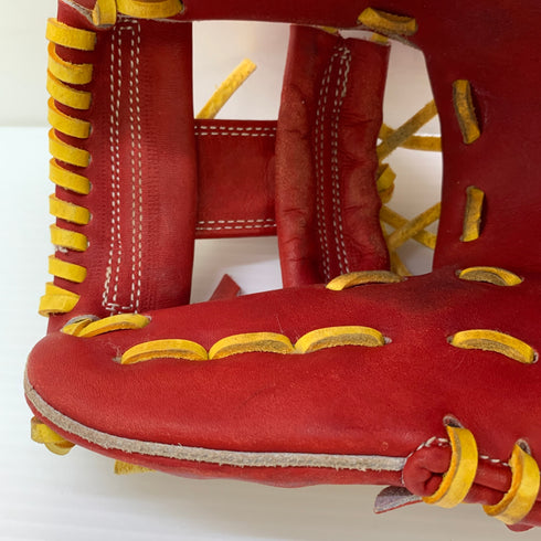 ヘキサ 軟式 大人 一般 内野手用 グローブ グラブ 右投げ 中古品 野球 9837