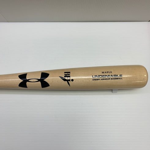 アンダーアーマー Under Armour UA UNDENIABLE 硬式 大人 一般 木製バット(BFJマーク) 中古 野球 7613