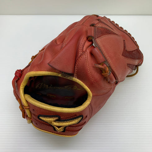 ミズノ MIZUNO ミズノプロ mizunopro 軟式 大人 一般 投手用 グローブ ピッチャー グラブ 右投げ オーダー 中古品 野球 9339
