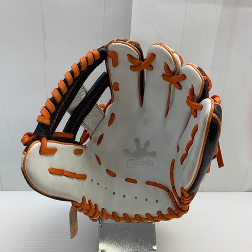 中古品 ゲッコウ GECKO 硬式 内野手用グローブ クロコダイル系型押しタイプ オーダー 5903