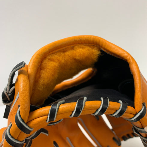 ミズノ MIZUNO ミズノプロ HAGAJAPAN 軟式 大人 一般 内野手用 グローブ グラブ 右投げ オーダー 中古品 グローブ袋付き 野球 6124