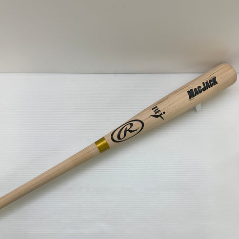 ローリングス Rawlings MACJACK 硬式 大人 一般 木製バット(BFJマーク) BHWOMBL 野球 7648