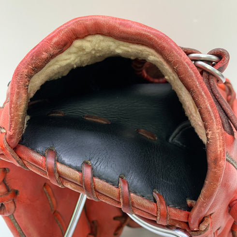 ヘキサスポーツ 軟式 大人 一般 投手用 グローブ ピッチャー グラブ 右投げ オーダー 中古品 野球 9418