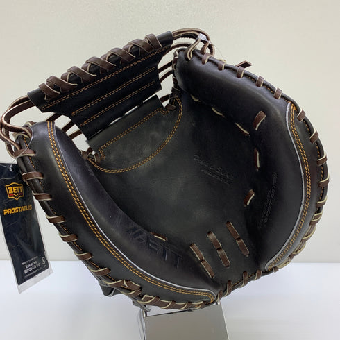 ゼット ZETT プロステイタス PROSTATUS BPROCM922 硬式 大人 一般 キャッチャーミット 捕手 グローブ グラブ 右投げ タグ付き 野球 8409