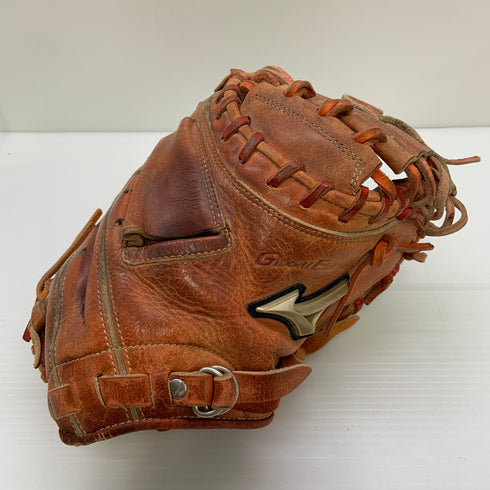 ミズノ MIZUNO 1AJCY18300 少年軟式 子ども キャッチャーミット 捕手 グローブ グラブ 右投げ 中古品 野球 9252