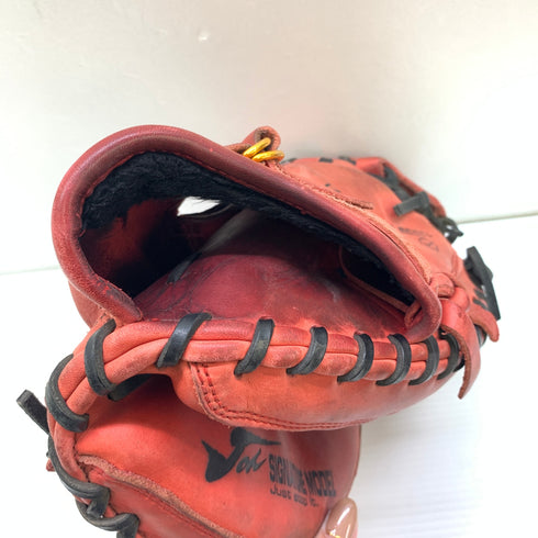 ナイキ NIKE 軟式 大人 一般 キャッチャーミット 捕手 グローブ グラブ 右投げ 中古品 野球 9716