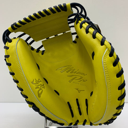 ミズノ MIZUNO ミズノプロ サケビ 硬式 大人 一般 キャッチャーミット 捕手 グローブ グラブ 右投げ 1AJCH30000 タグ付き 野球 7579