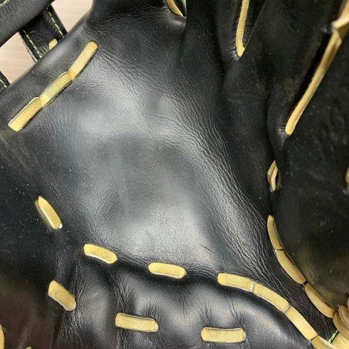 中古品 ゼット ZETT プロステイタス オーダー 硬式 外野手用グローブ KIP SKIN 刺繍有り 4675