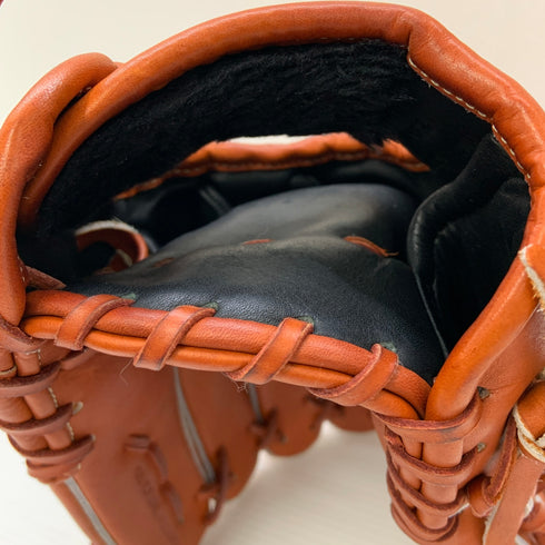 ウィルソン Wilson BasicLabW 軟式 大人 一般 内野手用 グローブ グラブ 右投げ 87型 中古品 野球 7260