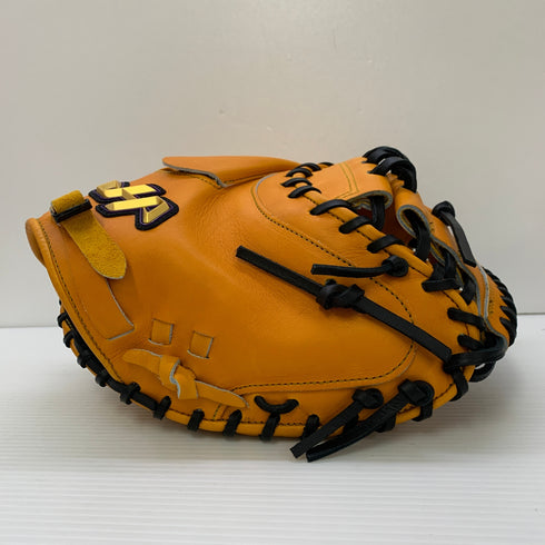 ハタケヤマ HATAKEYAMA 硬式 大人 一般 キャッチャーミット 捕手 グローブ グラブ 右投げ K-M9by タグ付き 野球 6773