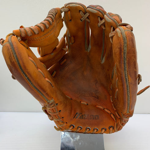 ミズノ MIZUNO 硬式 大人 一般 内野手用 グローブ グラブ 右投げ 中古品 野球 6535