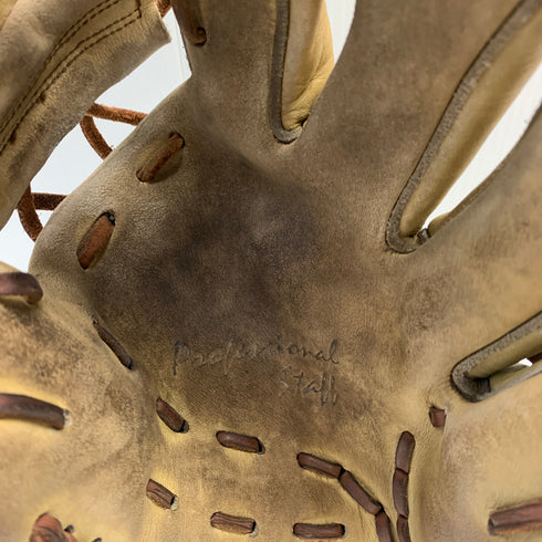 ミヤマ 硬式 大人 一般 内野手用 グローブ グラブ 右投げ 中古品 野球 6884