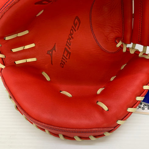 ミズノ MIZUNO グローバルエリート 軟式 大人 一般 キャッチャーミット 捕手 グローブ グラブ 右投げ 1AJCR30500 タグ付き グローブ袋付き 野球 6197