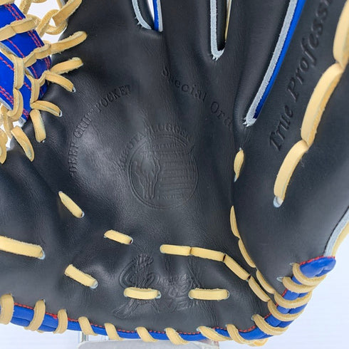 中古品 久保田スラッガー スペシャルオーダー 硬式 外野手用グローブ 刺繍入り 3986